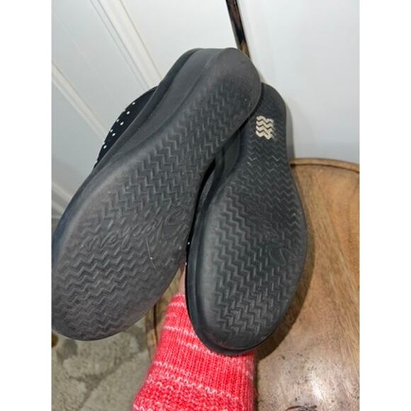 Women's Black Studded  Mules Size‎ 10 Casual Chic Flats - Picture 4 of 7